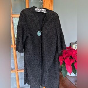 Vintage 1940s Lace Coat Beautiful Coat! Size Medium